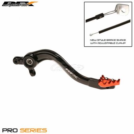 Πενταλ Φρενου Πισω / Ποδοφρενο Pro St Ktm Sx85 Μαυρο/Πορτοκαλι | Rfx