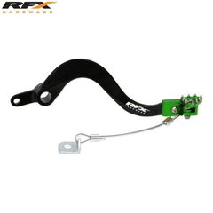 Πενταλ Φρενου Πισω / Ποδοφρενο Pro Ft Kawasaki Kxf250 05-20 Μαυρο/Πρασινο | Rfx