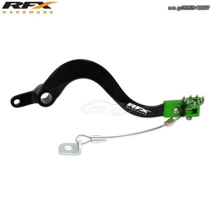 Πενταλ Φρενου Πισω / Ποδοφρενο Pro Ft Kawasaki Kxf250 05-20 Μαυρο/Πρασινο | Rfx