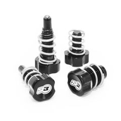 S3 Lever Adjuster Screw Black Braktek/Ajp