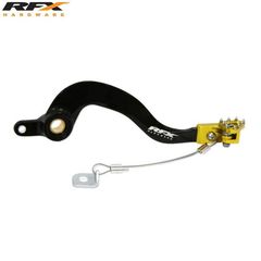 Πενταλ Φρενου Πισω / Ποδοφρενο Pro Ft Suzuki Rmz250 07-12, Rmz450 05-07 Μαυρο/Κιτρινο | Rfx