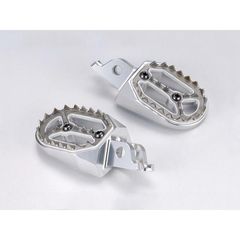 Evolution Footpegs Silver Kawasaki Kx250F/450F