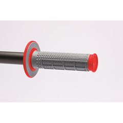 Χειρολαβες Mx Tapered Series Half Waffle Γκρι/Κοκκινο G163 | Renthal