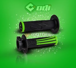 Χειρολαβες Emig Pro V2 Lock-On Grips Full Diamond Μαυρο/Πρασινο | Odi