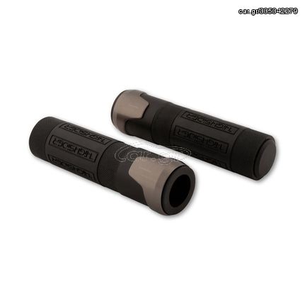 Highsider Akron Handlebar Grip Rubber, 7/8" (22.2 Mm), 132 Mm, Titanium