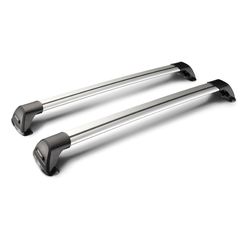 Μπαρες Οροφης Αλουμινιου Whispbar Flush Bar Standard 90cm 2ΤΕΜ. Με Κλειδι