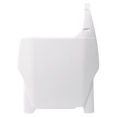 Racetech Front Number Plate White Honda