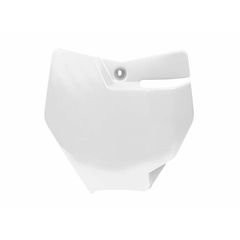 Racetech Front Number Plate White Ktm Sx85
