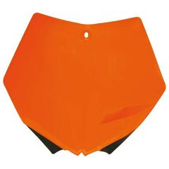 Racetech Front Number Plate Orange Ktm