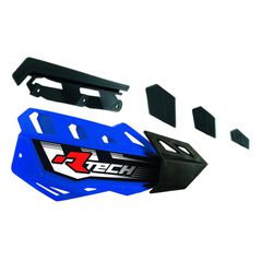 Racetech Flx Handguards Replacement Covers Blue For 789677