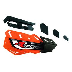 Racetech Flx Handguards Replacement Covers Orange For 789679