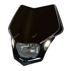 Racetech V-Face Headlight Led Black