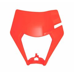 Racetech Headlight Plastic Neon Orange - Ktm