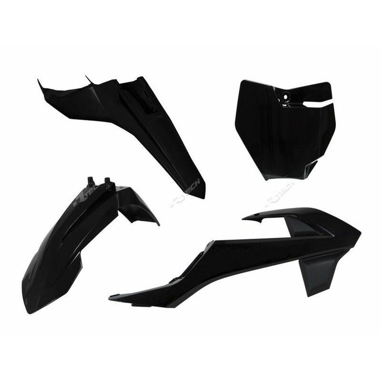 Racetech Plastic Kit Black Ktm Sx65