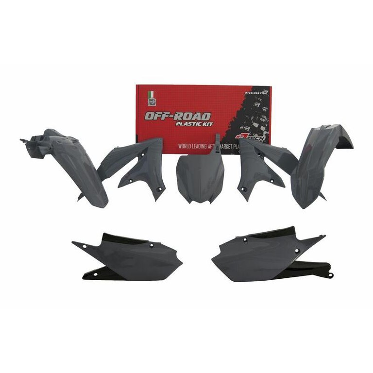 Racetech Plastic Kit Quantum Grey Yamaha Yz250F
