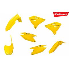 Κιτ Πλαστικα Restyled Suzuki Rm125/250 01-08 Κιτρινο | Polisport