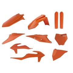 Κιτ Πλαστικα Ktm Sx125/250 19-21, Sx-F 250/350/450 19-21 Πορτοκαλι | Polisport