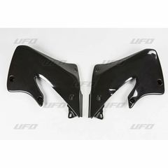 Πλαινα Καπακια Ψυγειου Νερου  Honda Cr125R 98-99, Cr250R Μαυρο | Ufo