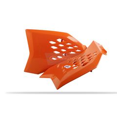 Πλαινα Καπακια Ψυγειου Νερου Ktm Sx65 09-15 Πορτοκαλι (2Τεμ) | Polisport