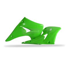 Πλαινα Καπακια Ψυγειου Νερου Kawasaki Kx125/250 03-08 Πρασινο (2Τεμ) | Polisport