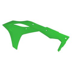 Racetech Radiator Covers Green Kawasaki Kx250F