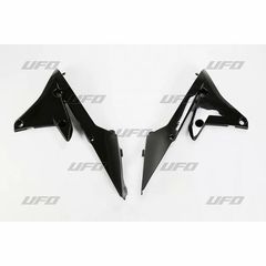 Πλαινα Καπακια Ψυγειου Νερου Yamaha Yzf250 14-18, Yzf450 14-17 Μαυρο | Ufo