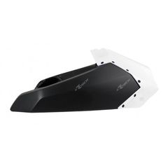 Racetech Upper Radiator Covers White/Black Yamaha Yz250/450F