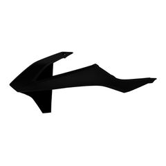 Πλαινα Καπακια Ψυγειου Νερου Ktm Exc/Exc-F/Sx/Sx-F 17-19 Μαυρο (2Τεμ) | Polisport