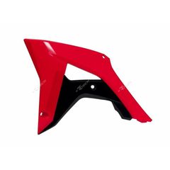 Racetech Radiator Covers Oem Color (2017) Red/Black Honda Crf450R