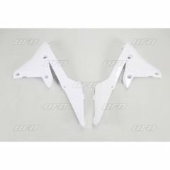 Πλαινα Καπακια Ψυγειου Νερου Yamaha Yzf250 14-18, Yzf450 14-17 Ασπρο | Ufo