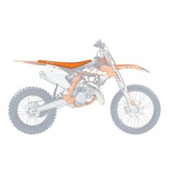 Καλυμμα Σελας Double Grip 3 Ktm Sx85 18-23 Πορτοκαλι/Μαυρο 1527H | Blackbird