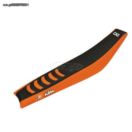 Καλυμμα Σελας Double Grip 3 Ktm Exc/Exc-F/Sx/Sx-F 03-07 Πορτοκαλι/Μαυρο 1511H | Blackbird