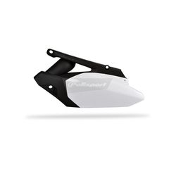 Πλαινα Καπακια Σελας Yamaha Yzf450 10-13 Ασπρο/Μαυρο (2Τεμ) | Polisport