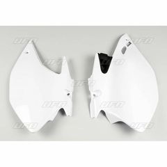 Πλαινα Καπακια Σελας Yamaha Wrf250 08-14, Wrf450 07-11 Ασπρο | Ufo