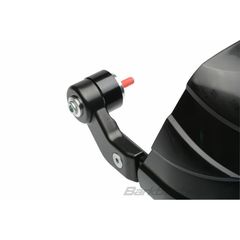 Barkbusters Storm Handguard Kit Single Point Bar End Black-thumb-2
