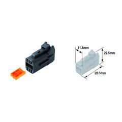 Tourmax Electrical Male Coupler Waterproof Type 060 (Frm)