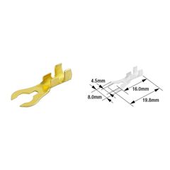 Tourmax Fork Terminal Male Ø4.5Mm Type B-21 (Per 100)