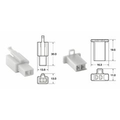 Σετ Συνδεσμοι 110 Ml Oe Type Ø0,5Mm²/0,85Mm² (5Σετ) | Tecnium