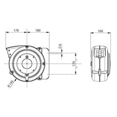 Zeca Retractable Cable Reel 15M-thumb-1