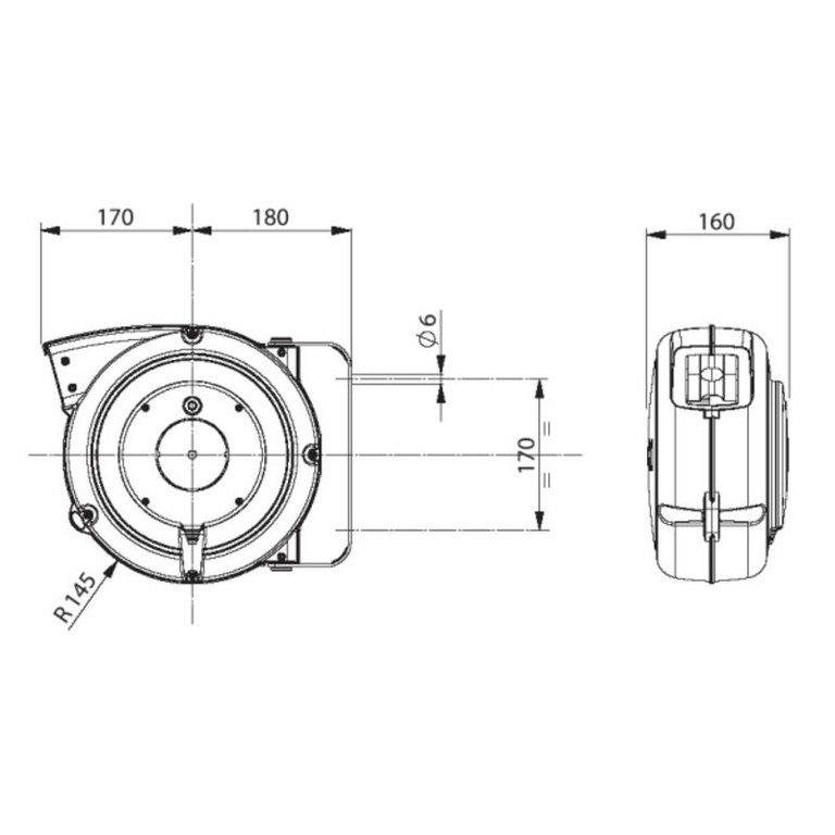 Zeca Retractable Cable Reel 15M