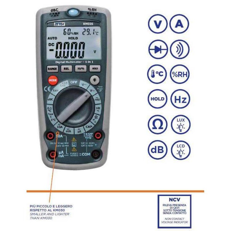 Zeca Digital Multimeter