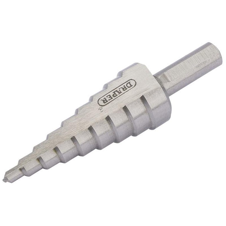Draper 4 To 20Mm - 2Mm Step Drill Bit