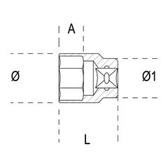 Καρυδακι 41Mm 6Γωνο 3/4" | Beta