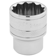 Draper 1/2 12 Points Hi-Torq® 24Mm Socket