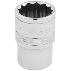 Draper 1/2 12 Points Hi-Torq® 19Mm Socket