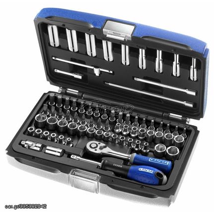 Expert 1/4'' Sockets & Ratchet Set Metric & Inch