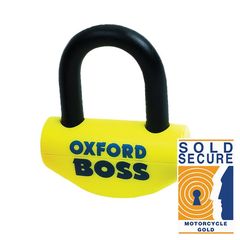 Κλειδαρια Disc Lock / Λουκετο Αλυσιδας Big Boss 16Mm Κιτρινο Of46 | Oxford