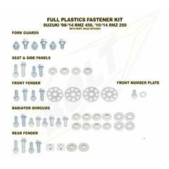 Σετ Βιδες Πλαστικων Full Kit Suzuki Rmz250 10-18, Rmz450 08-17 | Bolt
