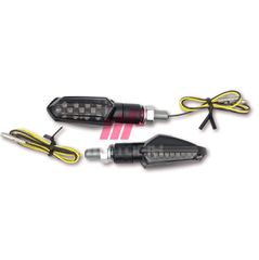 Σετ Φλας Bud Led Διαφανα/Μαυρα Universal 6Pp99T091B | Vparts
