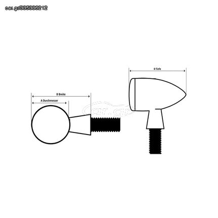 Highsider Apollo Classic 3In1 Led Taillight, Brake Light, Indicator